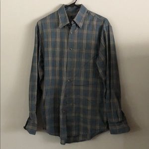 Plaid dress shirt